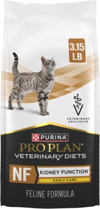 Purina Pro Plan Veterinary Diets NF Kidney Function Early Care Feline Formula Adult Dry Cat Food, 3.15 lbs.