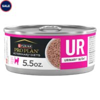 Purina Pro Plan Veterinary Diets UR Urinary St/Ox Feline Formula Wet Cat Food, 5.5 oz., Case of 24