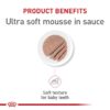 Royal Canin Feline Health Nutrition Mother & Babycat Babycat / Queen Ultra Soft Mousse in Sauce Cat Food, 5.1 oz., Case of 24
