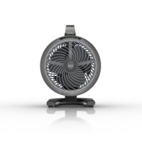 Shark FlexBreeze HydroGo Pro Fan, Powerful, Portable Fan, Indoor & Outdoor, Dry-Touch Evaporative Mist, Corded & Cordless, 5 Speeds, FA056 Graphite