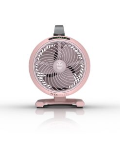 Shark FlexBreeze HydroGo Pro Fan, Powerful, Portable Fan, Indoor & Outdoor, Dry-Touch Evaporative Mist, Corded & cordless, 5 Speeds, FA056PK Peony