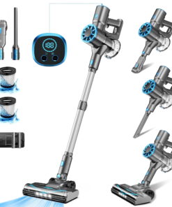 TASVAC Cordless Vacuum, 25Kpa Lightweight Stick Vacuum for Carpet Hardwood Floors Pet Hair