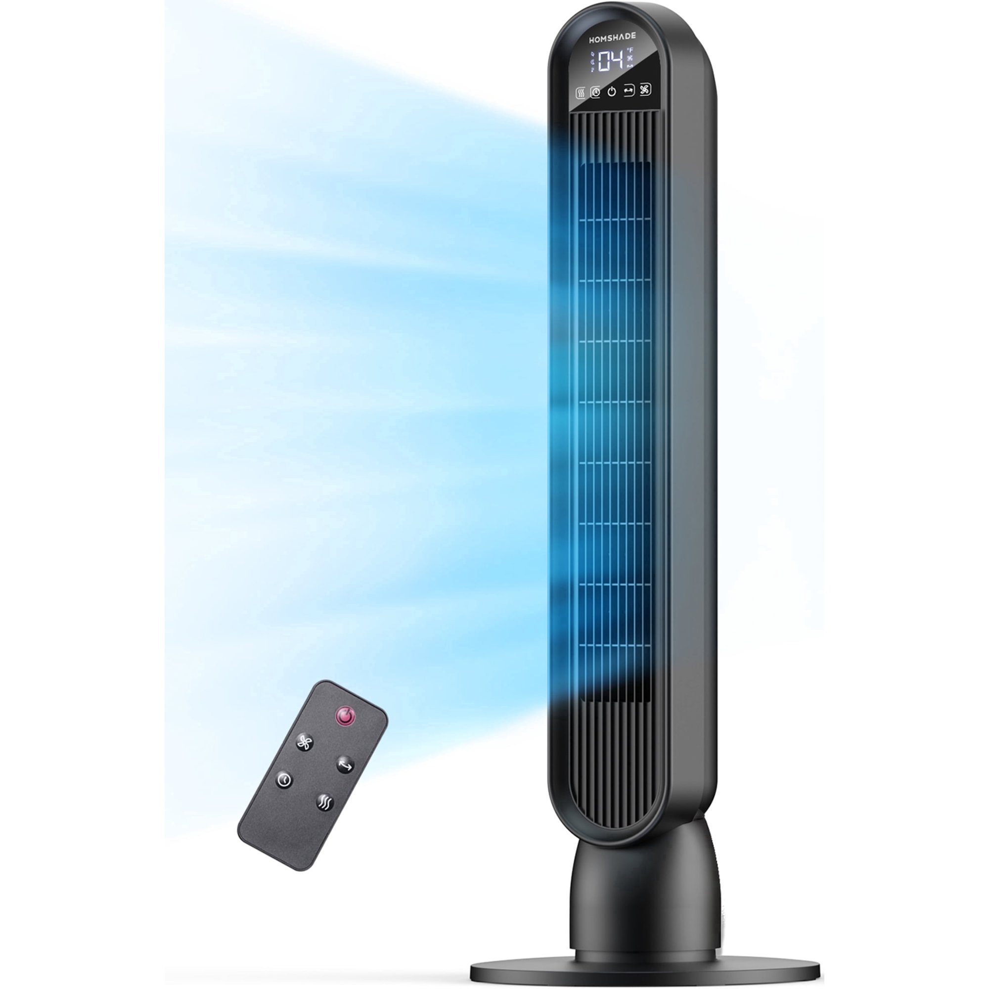Tower Fan for Home,36 Standing Floor Fan with Remote LED Touchscreen,Patbrela Wide Oscillating Fan,Quiet Home Fan,26 ft s High Velocity,4 Speeds,4 Modes,8H Timer Tower Fan for Home,36" Standing Floor Fan with Remote LED Touchscreen,Patbrela Wide Oscillating Fan,Quiet Home Fan,26 ft/s High Velocity,4 Speeds,4 Modes,8H Timer