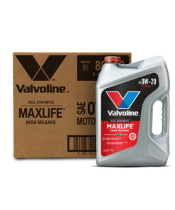 Valvoline MaxLife Full Synthetic High Mileage 0W-20 Motor Oil 5 Quart, pack of 3