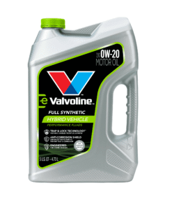 Valvoline Hybrid Vehicle Full Synthetic 0W-20 Motor Oil 5 Quart