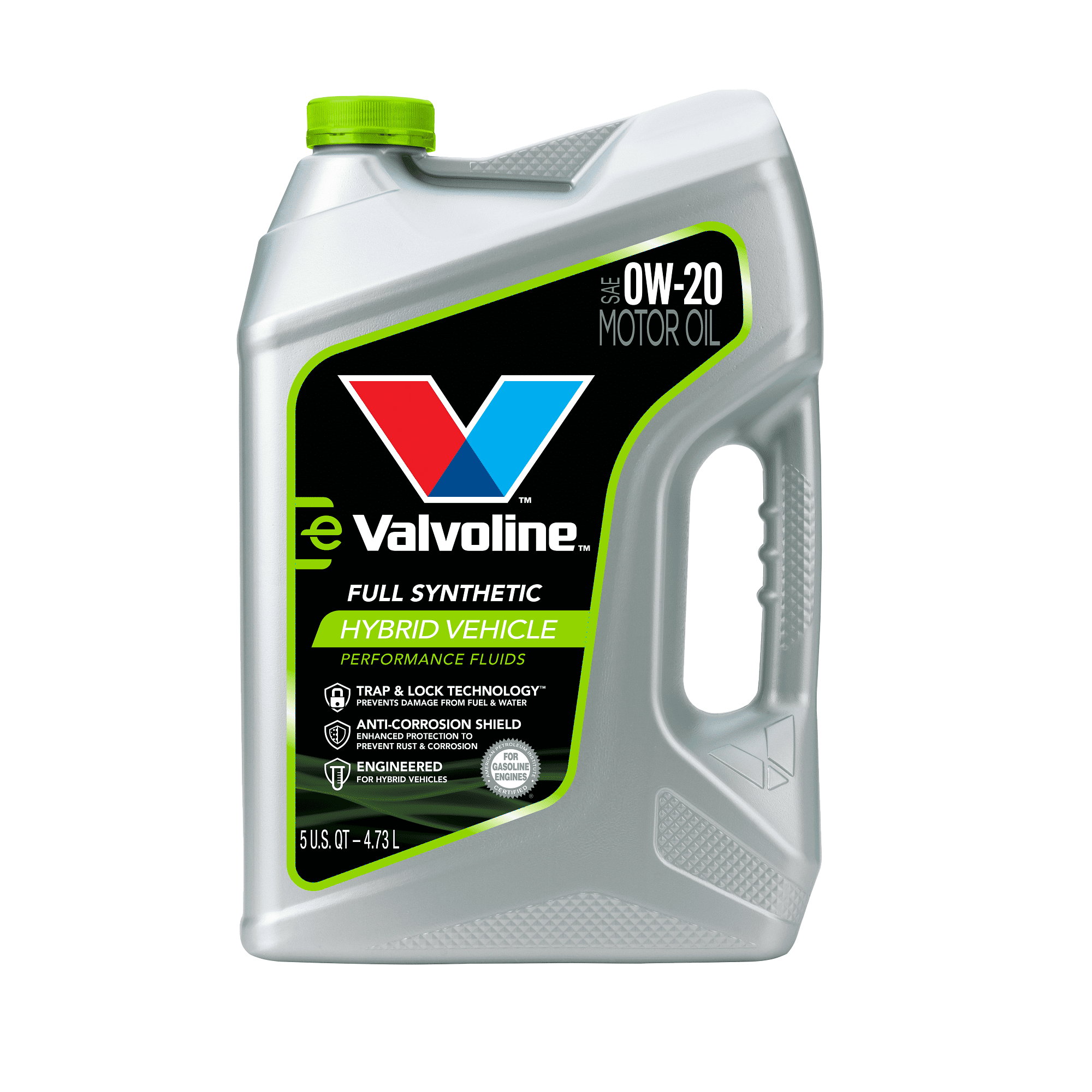 Valvoline Hybrid Vehicle Full Synthetic 0W-20 Motor Oil 5 Quart