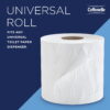 Cottonelle® Professional CleanCare Standard Roll Bulk Toilet Paper (58696), 2-Ply, White, Individually Wrapped (400 Sheets/Roll, 40 Rolls/Case, 16,000 Sheets/Case)