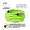 Flexzilla® Garden Hose, 3/4" x 75', Flexible Hybrid Polymer, ZillaGreen®