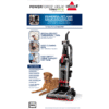 BISSELL PowerForce Helix Turbo Pet, Bagless, Upright Vacuum, Pet Friendly, Specialized Pet TurboBrush Tool, Wide Cleaning Path, Easy Empty Large Capacity Dirt tank, 3332, Black & Red