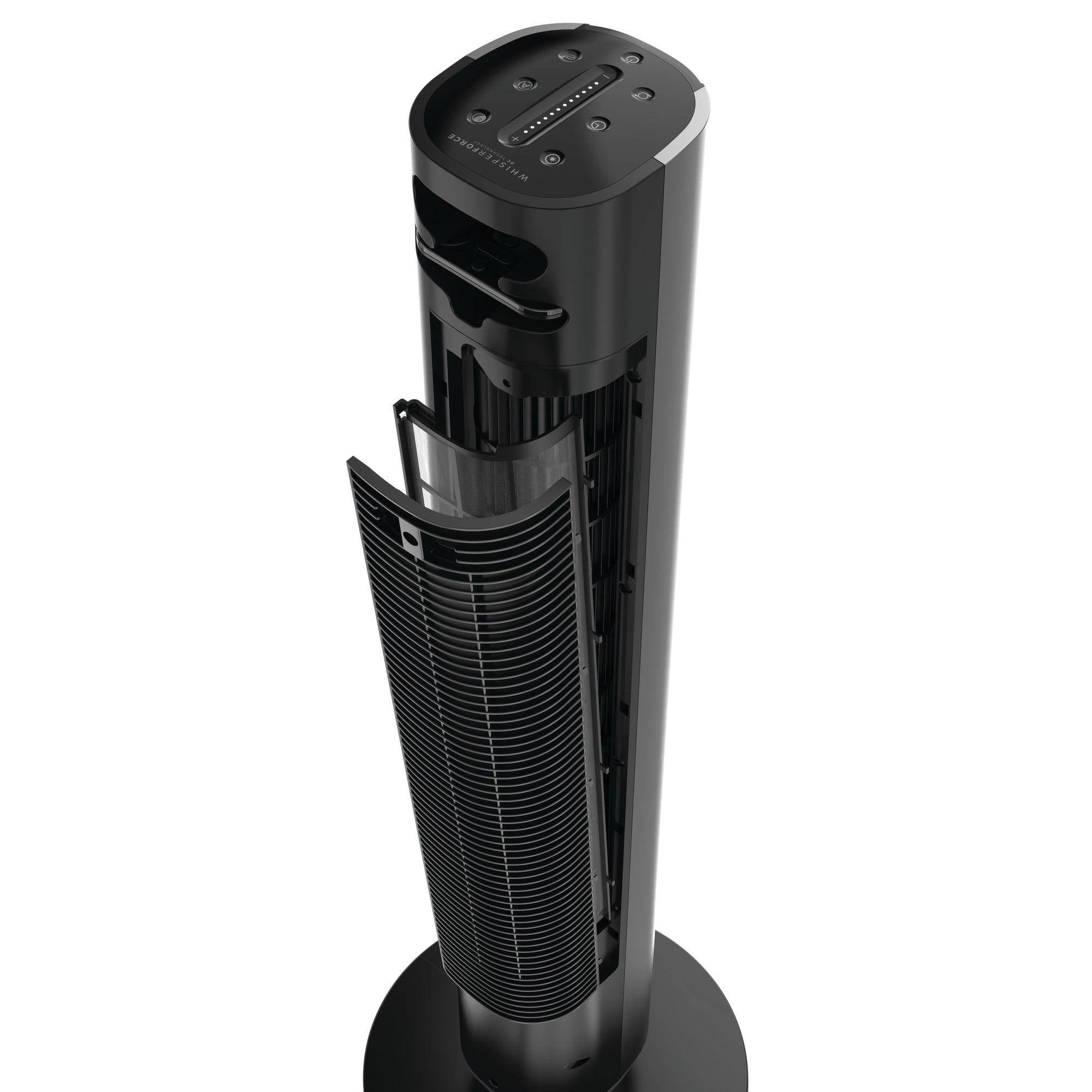 a5ae8929-0547-4a16-9002-fd6a09b10983.bf94df045521ebd80213b093c5b7247b.jpeg Lasko 40" Quiet Oscillating Tower Fan with Remote Control, DC Motor and 12 Speeds for Whole Room Bedroom Cooling, Black, TDC401