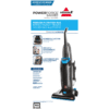 BISSELL PowerForce Bagged, Upright Vacuum, Powerful Suction, Allergen Filtration Bags, Flexible Reach, 1739, Black & Blue