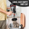 Dirt Devil Bagless Upright Vacuum Cleaner, Multi-Surface Extended Reach, {et Friendly, for Hard Floor & Carpet, Attachments & Tools, UD76310V, Black Dirt Devil Bagless Upright Vacuum Cleaner, Multi-Surface Extended Reach, {et Friendly, for Hard Floor & Carpet, Attachments & Tools, UD76310V, Black