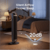 DREO 36" Tower Fan, 20dB Ultra Quiet Fans for Home, 8 Speeds & 4 Modes, 28ft/s Powerful Airflow, 90° Oscillating Standing Fan with Remote, 8H Timer, 2026 New Upgraded