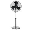 Mainstays 48-Inch Tall Pedestal Fan, 3-Speed Oscillating, Adjustable 18" Fan Head, Black, FS45-19MB Mainstays 48-Inch Tall Pedestal Fan, 3-Speed Oscillating, Adjustable 18" Fan Head, Black, FS45-19MB