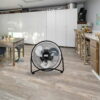 Seasons Comfort 14-In. 3-Speed High-Velocity Heavy-Duty Floor Fan, FHV14, Black, FHV14