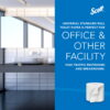 Scott Professional Standard Roll Toilet Paper, Bulk (04460), 2-Ply, Elevated Design, White, Individually Wrapped (80 Rolls of 550 Sheets, 44,000 Sheet Total)