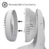 Honeywell QuietSet 9" Oscillating Table Fan, 5 Speeds, White, Small Room Fan with Quiet Operation