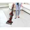 Eureka Max Swivel Pro Upright Vacuum, Pet Turbo, Swivel Steering, LED Headlights, Extended Reach, Red