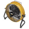 Caterpillar® Fan 9" High-Velocity 3-Speed Shroud Floor Fan, 1200 CFM, Yellow Caterpillar® Fan 9" High-Velocity 3-Speed Shroud Floor Fan, 1200 CFM, Yellow
