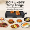 Chefman All-Purpose 10" x 20" Nonstick Extra-Large Griddle, Black