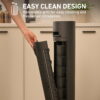Holmes 36" CleanBreeze Oscillating Tower Fan, 6-Speed, Remote, Black