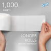 Scott Professional Essential Coreless High-Capacity Standard Roll Toilet Paper, Bulk (04007), 2-Ply, White (36 Rolls of 1,000 Sheets, 36,000 Sheet Total)