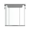 Better Homes & Gardens Kitchen Trash Can, 18 Gallon Stainless Steel Recycle Step Garbage Bin with Dual Compartment Lid, Silver