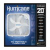 Hurricane Classic 20 Inch Portable Floor Fan with 3 Speed Settings, White Hurricane Classic 20 Inch Portable Floor Fan with 3 Speed Settings, White