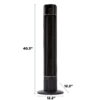 Better Homes & Gardens 40-Inch Tower Fan with LED Display and 3-Speed Settings, Remote, Black, BHS2803696724BV Better Homes & Gardens 40-Inch Tower Fan with LED Display and 3-Speed Settings, Remote, Black, BHS2803696724BV