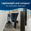 BISSELL PowerForce Compact, Bagless, Upright Vacuum, Lightweight, Powerful Suction, High Reach Wand, Hard Floor and Carpet, 2112, Blue & Black