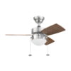 Better Homes & Gardens 30'' Saint Nickel Modern LED Angled Indoor Contemporary Ceiling Fan