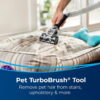 BISSELL CleanView Compact Turbo Bagless, Corded, Compact Vacuum, Lightweight, Scatter-Free Technology, Extension Wand, Model 3437