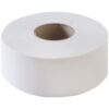 Genuine Joe Jumbo Roll Dispenser Bath Tissue, 2 Ply, 8.88" Roll Diameter, White - 12 Roll Carton