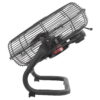 Caterpillar® 14" High-Velocity 3-Speed Metal Floor Fan, 2000 CFM, Black