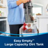 BISSELL PowerForce Helix Turbo Pet, Bagless, Upright Vacuum, Pet Friendly, Specialized Pet TurboBrush Tool, Wide Cleaning Path, Easy Empty Large Capacity Dirt tank, 3332, Black & Red