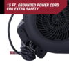 Hyper Tough 1/3 HP 1200 CFM Air Mover Blower Fan for Home Use, Workshop, and Industrial Use - 3 Speeds, 3 Adjustable Angles, and a Daisy Chain Hyper Tough 1/3 HP 1200 CFM Air Mover Blower Fan for Home Use, Workshop, and Industrial Use - 3 Speeds, 3 Adjustable Angles, and a Daisy Chain