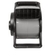 Air King 11" 3-Speed Commercial Grade Pivoting Blower Floor Fan with Outlets, Black, 9550, New