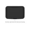Mainstays Kitchen Automatic Trash Can, 13.2 Gallon Plastic Motion Sensor Garbage Bin, Black