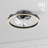 Better Homes & Gardens 20" Black Modern Ceiling Fan Fandelier with Color Changing Light, 5 Blades & Remote Better Homes & Gardens 20" Black Modern Ceiling Fan Fandelier with Color Changing Light, 5 Blades & Remote