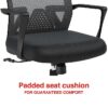 Staples Cartwright Ergonomic Fabric Swivel Task Chair, Black (ST63106-CC) Staples Cartwright Ergonomic Fabric Swivel Task Chair, Black (ST63106-CC)