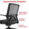 Staples Cartwright Ergonomic Fabric Swivel Task Chair, Black (ST63106-CC) Staples Cartwright Ergonomic Fabric Swivel Task Chair, Black (ST63106-CC)