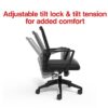 Staples Cartwright Ergonomic Fabric Swivel Task Chair, Black (ST63106-CC) Staples Cartwright Ergonomic Fabric Swivel Task Chair, Black (ST63106-CC)