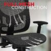 Staples Kroy Ergonomic Mesh Swivel Task Chair, Black (UN59456) Staples Kroy Ergonomic Mesh Swivel Task Chair, Black (UN59456)