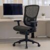 Staples Kroy Ergonomic Mesh Swivel Task Chair, Black (UN59456) Staples Kroy Ergonomic Mesh Swivel Task Chair, Black (UN59456)