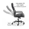 Staples Emerge Vector Gaming Chair, Ergonomic, Adjustable Height, Swivel, Black Staples Emerge Vector Gaming Chair, Ergonomic, Adjustable Height, Swivel, Black