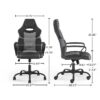 Staples Emerge Vector Gaming Chair, Ergonomic, Adjustable Height, Swivel, Black Staples Emerge Vector Gaming Chair, Ergonomic, Adjustable Height, Swivel, Black