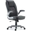 STAPLES Sorina Bonded Leather Chair, Grey STAPLES Sorina Bonded Leather Chair, Grey