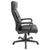 STAPLES Rutherford Ergonomic Manager & Executive Office Chair, High Back Swivel, Adjustable Height, Luxura Faux Leather, Black STAPLES Rutherford Ergonomic Manager & Executive Office Chair, High Back Swivel, Adjustable Height, Luxura Faux Leather, Black