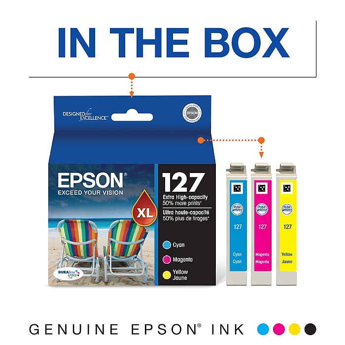 image-60.jpeg Epson T127 Cyan/Magenta/Yellow Extra High Yield Ink Cartridge, 3/Pack