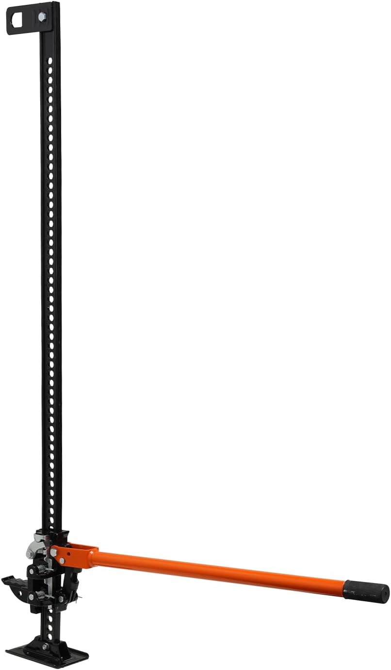 VEVOR Farm Jack 60inch, 7000 lbs Capacity Ratcheting Off Road Jeep Jack for Tractor, Truck, SUV, Bumper Lift, Orange VEVOR Farm Jack 60inch, 7000 lbs Capacity Ratcheting Off Road Jeep Jack for Tractor, Truck, SUV, Bumper Lift, Orange - Image 10